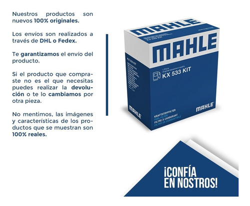 Filtro De Aceite Bmw Z8 5l 2000 Mahle Foto 4