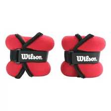 Polainas Fitness Wilson Pulsera Muñeca/tobillo 3 Lb Rojo Pm