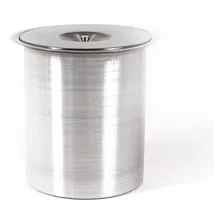 Lixeira Pia Cozinha Embutir Granito Inox 304 Polido 5 Litros