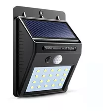 Foco Led Solar 20 Led Con Sensor Movimiento Exterior