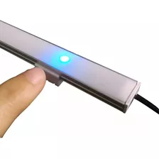 Tira Led 60cm + Sensor Aluminio Cocina Mesada Bajo Alacena 