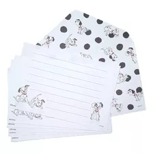 Papel De Carta Coleção Letter Set Disney Dog 101 Dálmatas 
