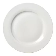 Plato Llano Sitio 31 Cm Cerámica Blanco Gourmet Bg