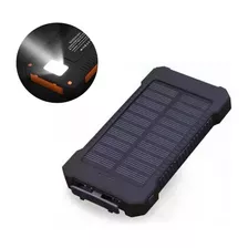 Portátil Banco De Energia Solar 20000mah Impermeável