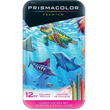 Lapices Prismacolor Premier 12 Colores Set Under The Sea