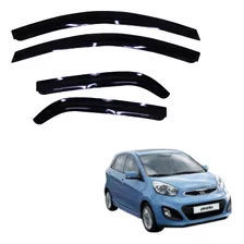 Correlluvia Kia Picanto 2011-2016 Negro