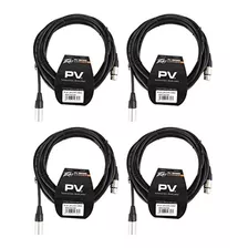 Peavey 4 Nuevos Pv 20 Xlr Hembra A Macho