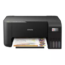 Impresora A Color Multifunción Epson Ecotank L3210 Negra 110v