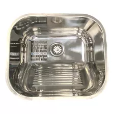 Tanque Inox Br Cubas 40x34 Cm Aço 304 Válvula 3.1/2