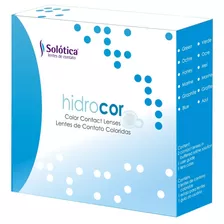 Lentes De Contato Solótica Hidrocor (anual) + Estojo 