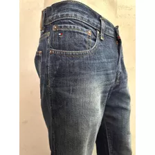 Pantalón De Jean Tommy Hilfiger Custom Straight Talle 31/30