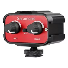 Saramonic Sr-ax100 Adaptador De Áudio Passivo De 2 Canais