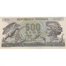 Itália - 500 Liras De 1.967 S 