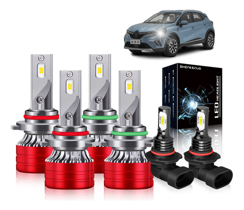 1 Par - H8 H9 H11- Bombilla Led Antiniebla 6000k Para Toyota