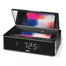 Reloj Despertador Doble Rca Con Desinfectante Uvc