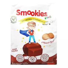 Galletitas Orgánicas Smookies De Cacao 3 X 120 Gr - Veganas 