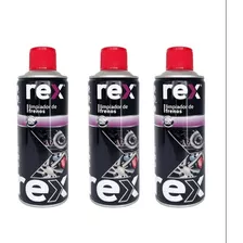 X 3 Spray Limpiador De Freno 450 Ml Rex