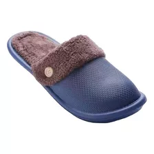 Pantuflas Hombre Gomon Chinela Corderito Calentita Invierno