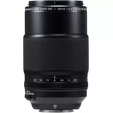 Objetiva Fujinon Xf 80mm F / 2.8 R Lm Ois Wr Macro