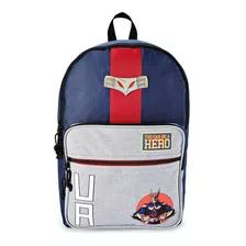 Mochila Backpack My Hero Academia Con Placa Metal