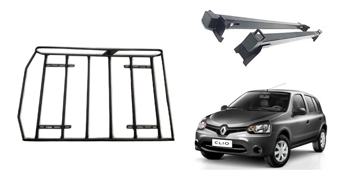 Barras Porta Renault Clio 2 Mio 5 Pta Parrilla - Avisos en Accesorios para Vehículos