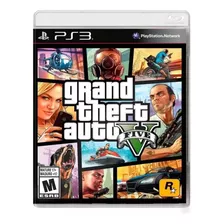 Grand Theft Auto V Gta 5 Rockstar Games Ps3 Físico Lacrado
