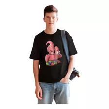 Camiseta Patrick Buu Majin Ball T-shirt Anime Camisa