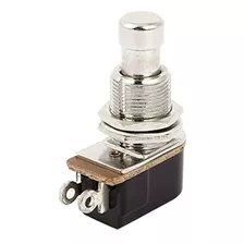 Uxcell Pedal De Guitarra 2 Pines Spst Efectos Momentaneos P