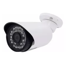 Câmera De Segurança Jortan 6146ahd Com Resolução De 2mp Visão Nocturna Incluída Branca