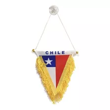 10 Adorno Banderín Chile Con Chupon Fiestas Patrias