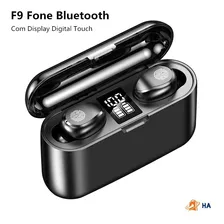 Fone De Ouvido Blothooth 5.0 Wireless F9-tws 