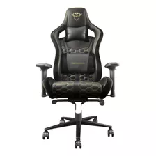 Silla Trust Gaming Gxt 712 Resto Negro En Cuero Pu