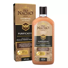 Tío Nacho Capilarpurificador Celulas Tronco Vegetais Shampoo Garrafa Purificador 415 Ml
