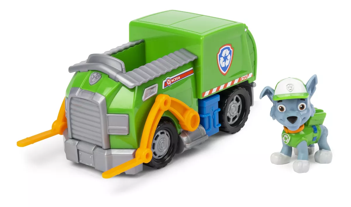 Figura De Acción Rocky Recycle Truck 6061804 De Spin Master