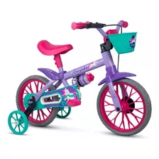 Bicicleta Nathor Com Rodinhas Infantil Aro 12 Cecizinha Kids