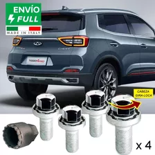 4 Tuercas Seguridad Chirey Tiggo 4 Pro - Garantia Antirrobo 