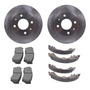 Set 4 Balatas Patines De Freno Santa Fe Del 2006 A 2010 Seat Bocanegra