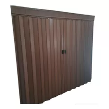 Puerta Plegable Pvc Cierre Central Fabrico A Medida 1.9x2.1