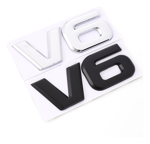 Para Para Bmw Kia Nissan Toyota 3d Metal V6 V8 Logo Sticker Foto 3