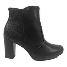 Botas Botinetas Piccadilly Mujer Taco Confort Art 130215