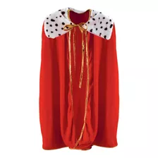 Beistle Child Size Red Robe Mardi Gras Cape Accesorio De Dis