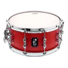 Sonor Sq1 1465 Sdw Hrr Tarola 14 X 6.5 Pulgadas Para Batería Casco Rojo