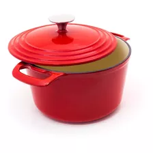 Cacerola Chrissy Esmaltada Roja - 22 Cm Volf