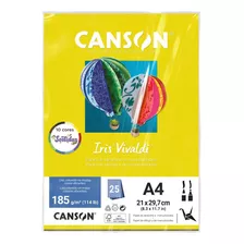 Papel A4 Color - Iris Vivaldi 10cores Sort 185g - Fila Canso