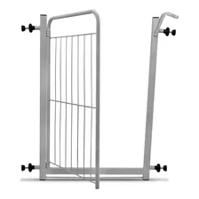 Grade Portãozinho Porta Proteção Para Criança 70/80 Cm Aço
