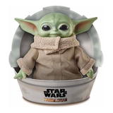 Peluche Mandalorian Grogu Baby Yoda Star Wars 28 Cm