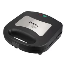 Sandwichera Eléctrica Aiwa Aw-sd5000 2 Panes 700w Color Negro