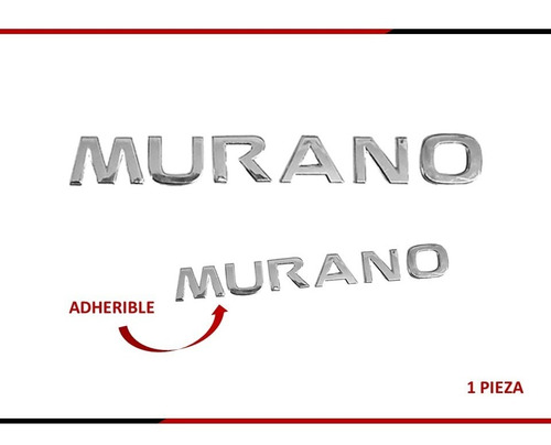 Emblema Para Cajuela Nissan Murano 2004-2008 Foto 2