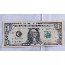 2 Notas De 1 Dólar Do Ano De 1995 Conservadas