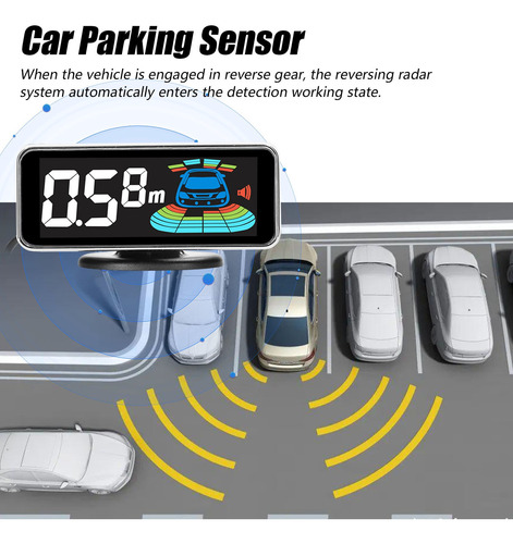 Sistema De Radares De Marcha Atrs Del Sensor De Aparcamient Foto 2